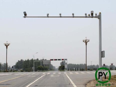 道路監控桿立桿