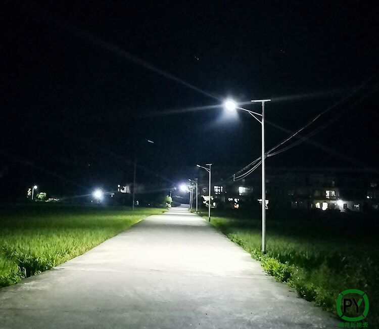 保定農村太陽能路燈