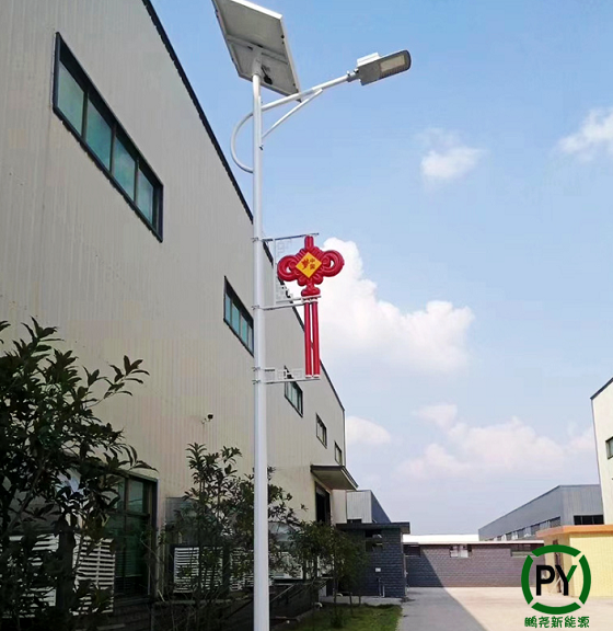 LED中國結路燈桿掛件